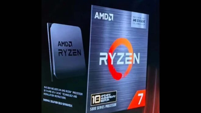 AMD Ryzen 7 5800X3D AM4 10th Anniversary Edition geliyor