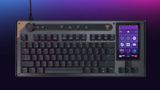 Turtle Beach, dokunmatik ekrana sahip klavye ve fare modellerini tanıttı