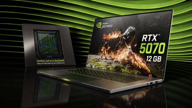 Nvidia’dan dizüstüler için 12 GB VRAM’e sahip yeni RTX 5070 geldi