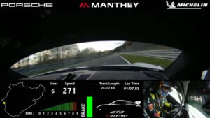 Ayhancan Güven, Porsche 911 GT3 (992.2) Manthey Kit'in Nordschleife derecesini neredeyse 5 saniye geliştirdi [Video]