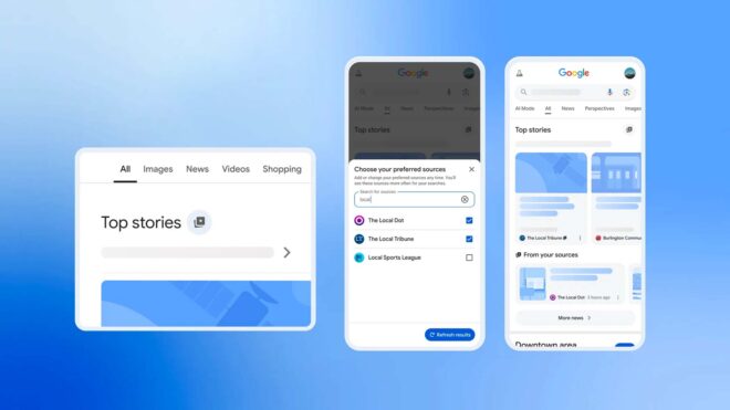 Google, “Tercih Edilen Kaynaklar” özelliğini küresel olarak kullanıma sundu