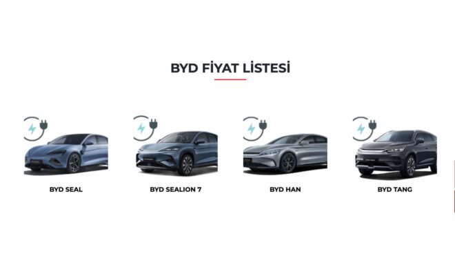 BYD Türkiye, fiyat listesinden Atto 3’ü de kaldırdı