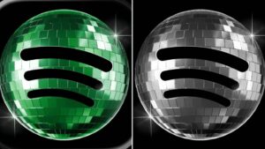 Spotify, iOS uygulaması için disko topu şeklinde logolar hazırladı