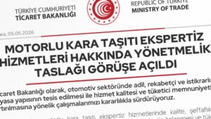 Ticaret Bakanlığı, motorlu kara taşıtı ekspertiz hizmetleri hakkında yönetmelik taslağını görüşe açtı