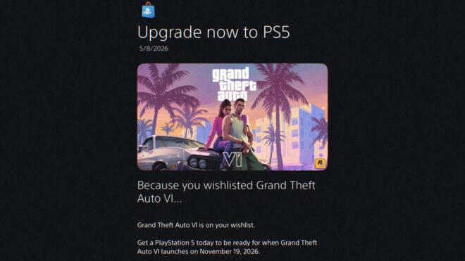 PS4 sahiplerine PlayStation Store'dan GTA VI mesajları gelmeye başladı
