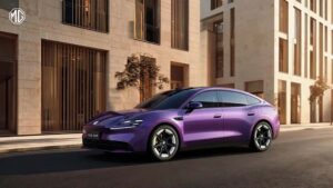 Porsche Taycan'ı andıran MG 07 için resmi basın görselleri paylaşıldı