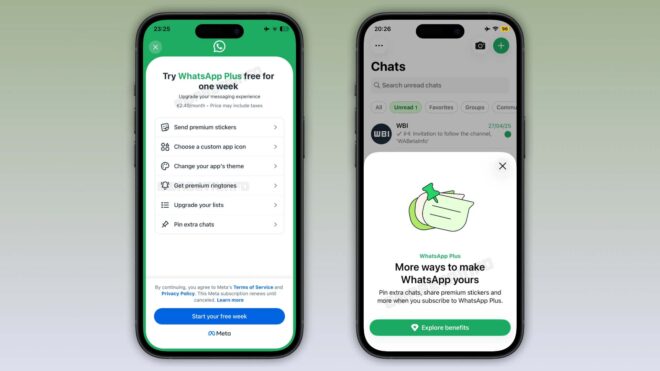 Ücretli WhatsApp Plus” aboneliği iOS tarafına da açılmaya başlandı