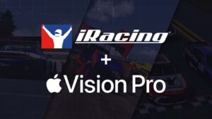 iRacing Apple Vision Pro