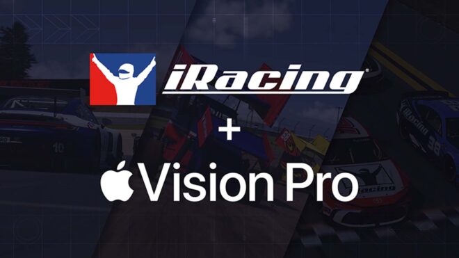 iRacing Apple Vision Pro