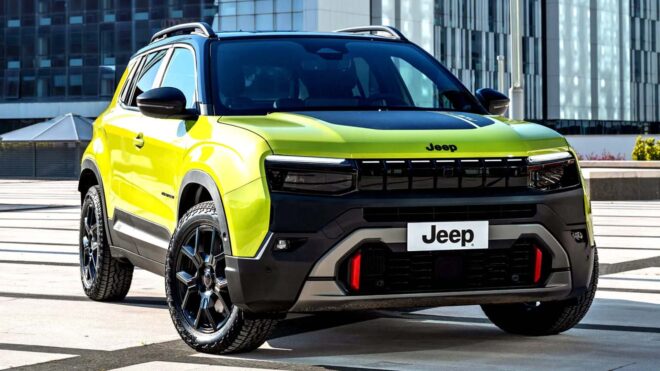 Makyajlı Jeep Avenger görücüye çıkarıldı