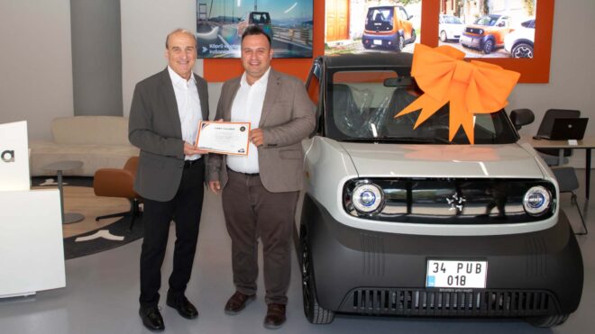 755 bin TL’lik elektrikli model Karea Fit için teslimatlara başlandı