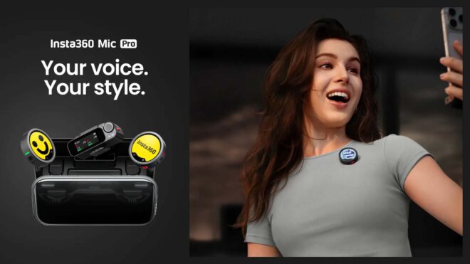 E-Ink ekranlı Insta360 Mic Pro tanıtıldı