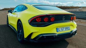 1.153 beygirlik elektrikli Mercedes-AMG GT 4-Door Coupé, sahte V8 sesiyle geliyor [Video]