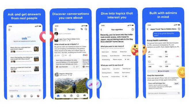 Meta'dan Facebook gruplarına yönelik yeni uygulama: "Forum"
