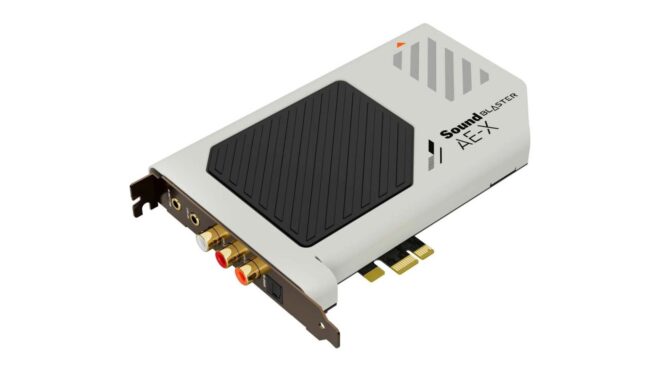 Yeni PCIe ses kartı Creative Sound Blaster AE-X tanıtıldı