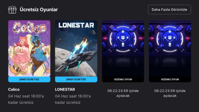 Epic Games Store iki yeni oyun hediye etti [28 Mayıs]