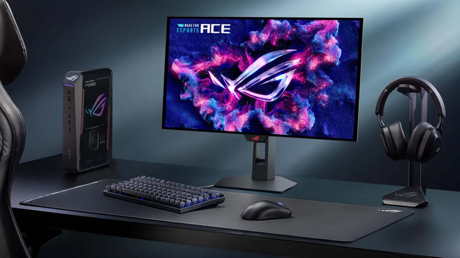 Dünyanın ilk 24,5 inç OLED oyun monitörü Asus ROG Strix OLED XG259QWPG Ace tanıtıldı