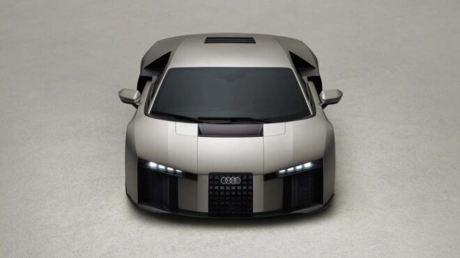 V8 motorlu yeni süper otomobil modeli “Audi Nuvolari” görücüye çıkarıldı