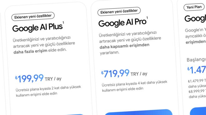 Google, AI Plus planının fiyatını düşürürken depol