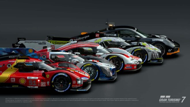Gran Turismo 7 için yayınlanan haziran güncellemesi dört yeni yarış aracı getiriyor