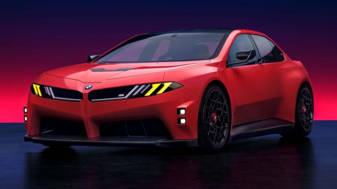 Elektrikli M3 için ön gösterim: “BMW M Concept Neue Klasse”