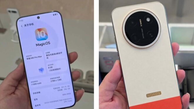Honor X80 Pro Max, tam 11.000 mAh kapasiteli batarya ile geliyor