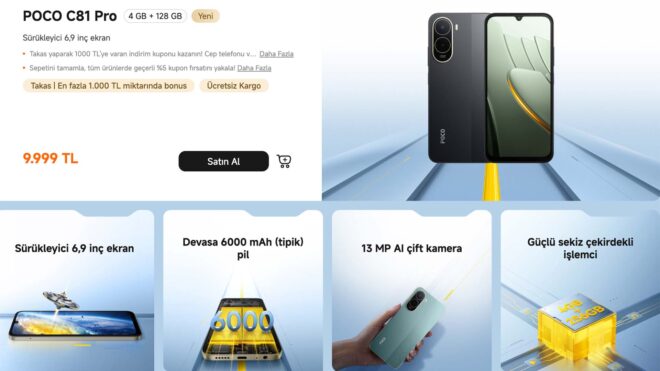POCO C81 Pro