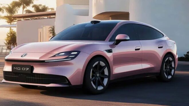 Porsche Taycan’dan ilham alan MG 07 görücüye çıkarıldı