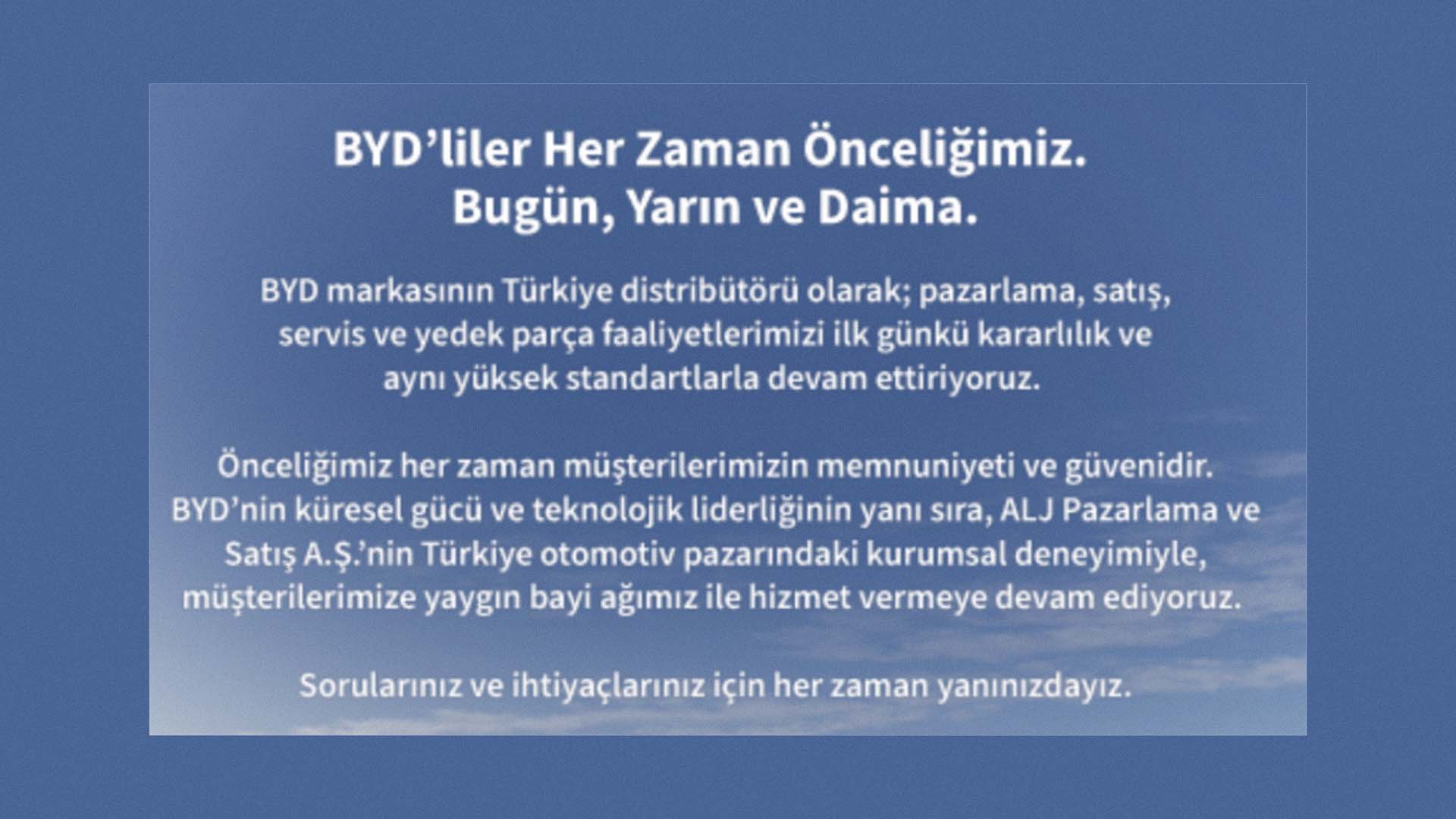 BYD Türkiye açıklamasıyla ilgili ikinci görsel