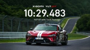 Xiaomi YU7 GT, Nordschleife'nın ilk otonom tur derecesine imza attı