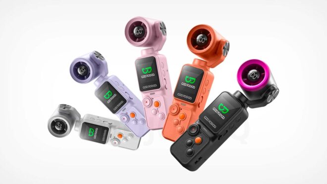 Bünyesindeki fan ile kullanıcısını serinletebilen Osmo Pocket rakibi: "Goojodoq GFS025"