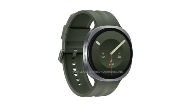 Samsung Galaxy Watch 9 için tasarım ortaya çıktı