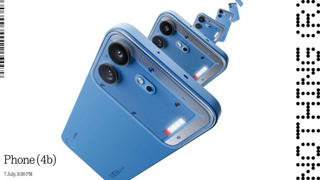 Nothing Phone (4b) için tasarım gözler önüne serildi