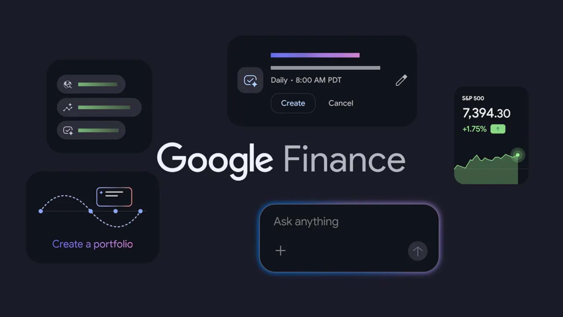Google, Android için yeni Google Finance uygulamasını yayınladı