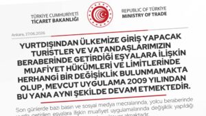 Ticaret Bakanlığı: "