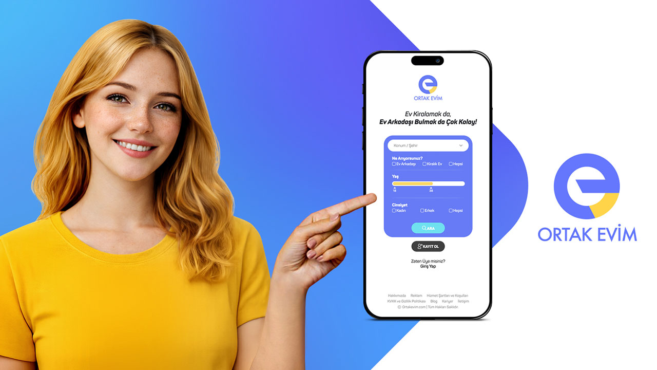 Ev arkadaşı bulmak Ortakevim.com ile kolaylaşıyor