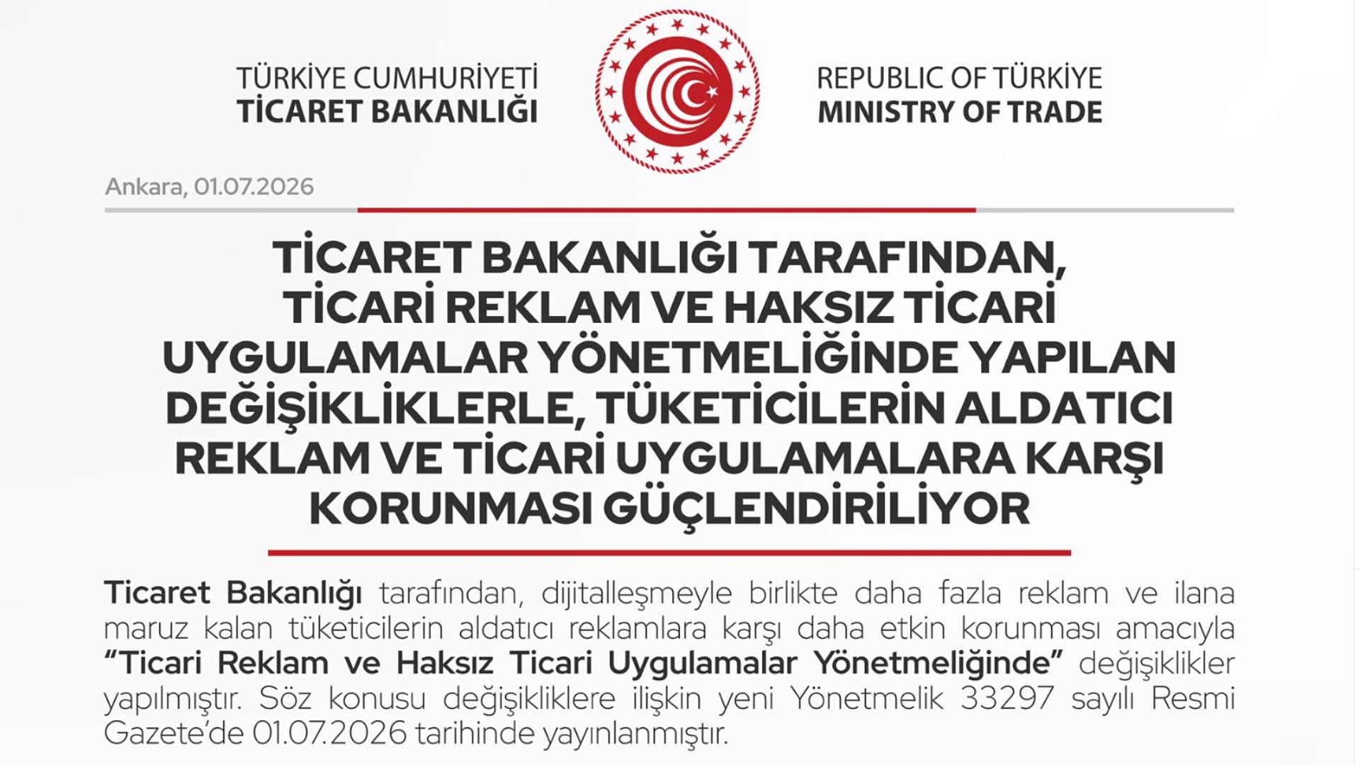Ticaret Bakanlığı, yapay zeka ile üretilen reklamlara düzenleme getirdi