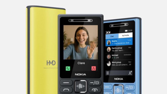 HMD, yapay zeka destekli tuşlu Nokia telefonlar tanıttı