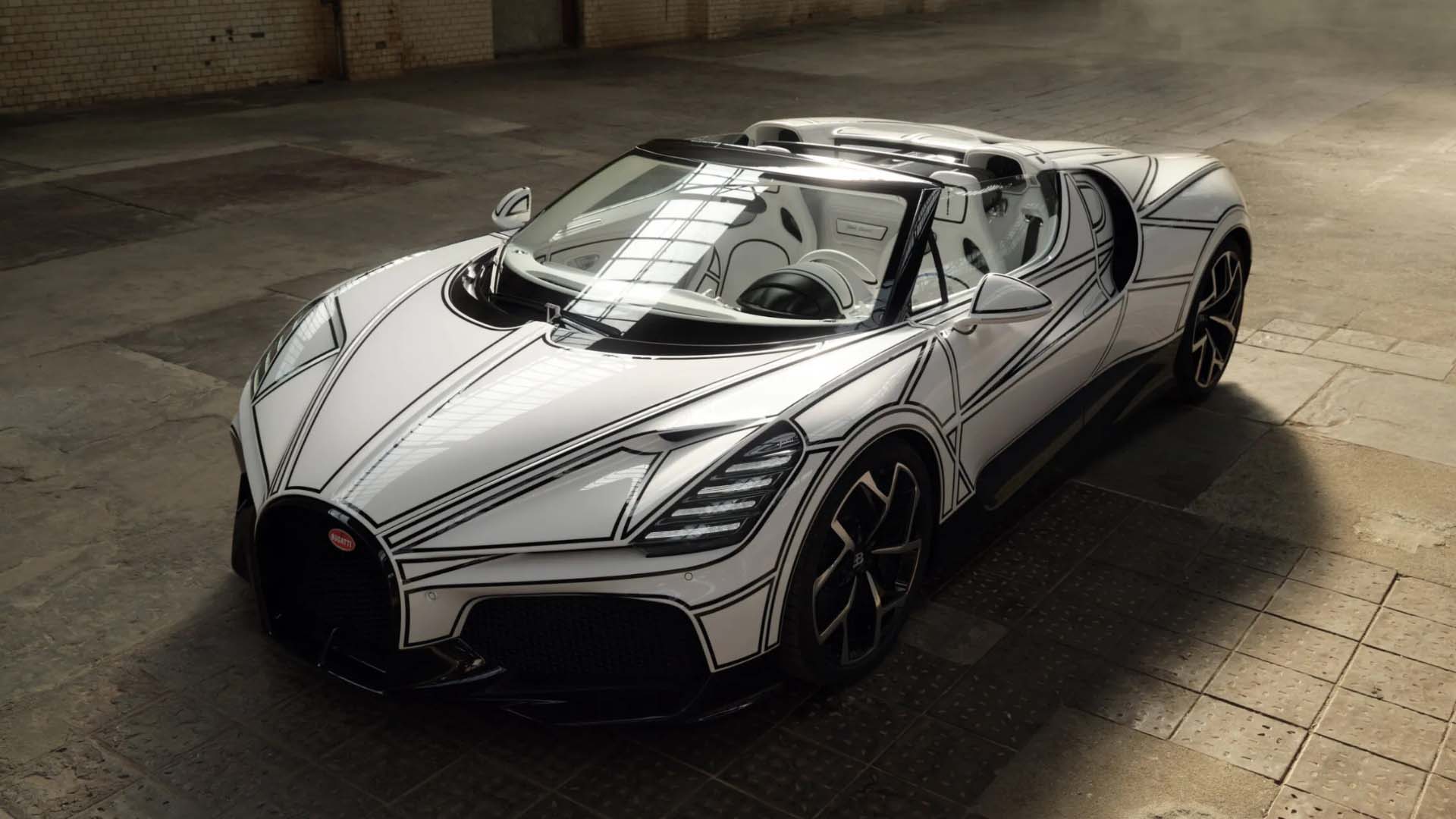 Bugatti porselen detaylı özel modelini tanıttı