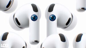 iOS 27 kameralı AirPods LOG Tasarım