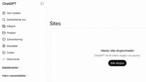 ChatGPT Work ile "ChatGPT Sites" da kullanıma sunuldu
