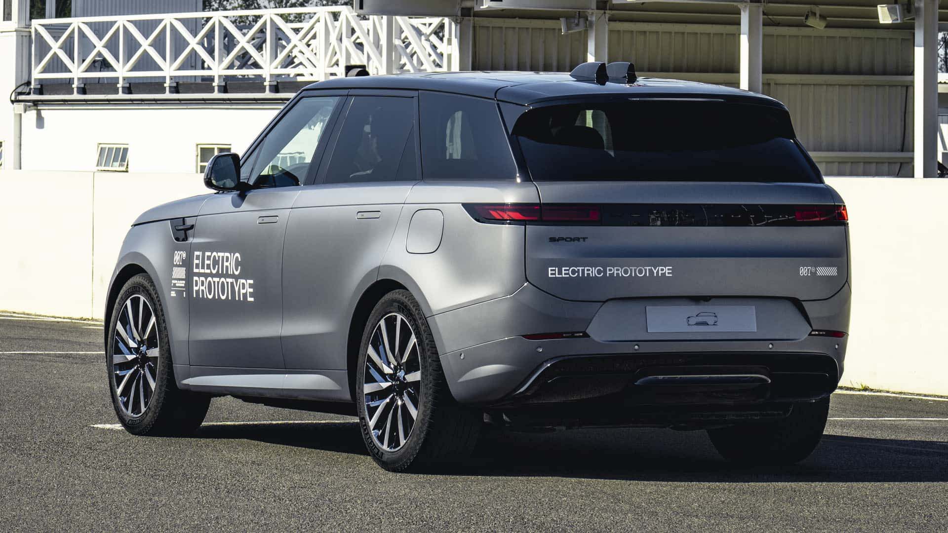 Range Rover Sport Electric için resmi ön gösterim yapıldı