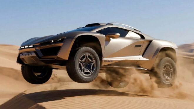 800 beygirlik özel makine Rezvani Dune tanıtıldı
