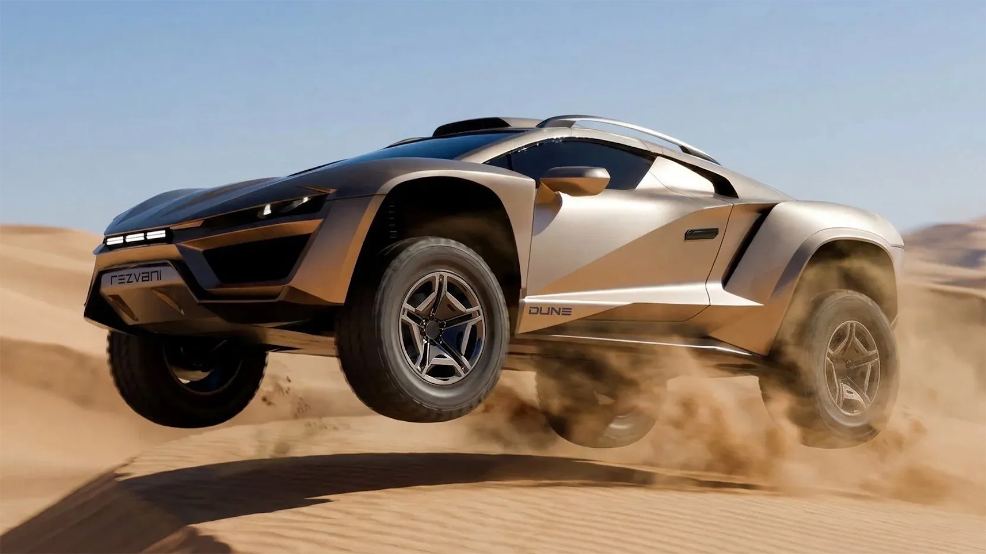 800 beygirlik özel Rezvani Dune tanıtıldı