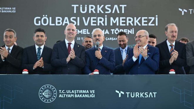 TÜRKSAT Gölbaşı Veri Merkezi’nin temeli atıldı