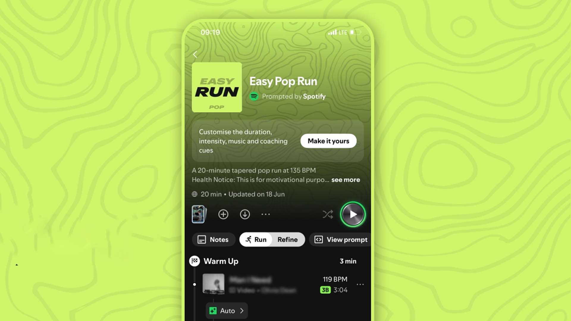 Spotify, mobil uygulamasına bir “koşu modu” ekledi