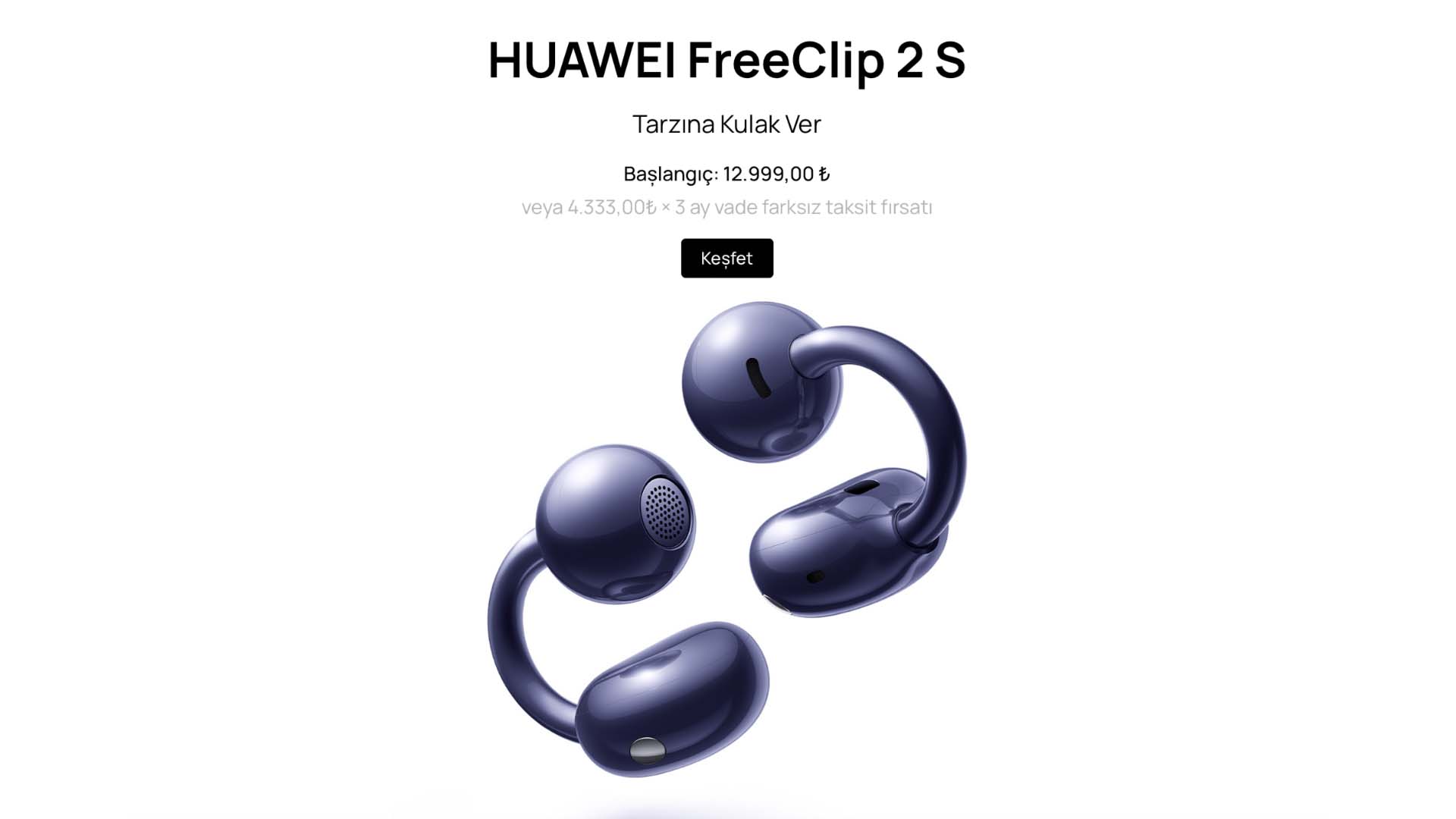 Huawei FreeClip 2 S’in Türkiye fiyatı belli oldu