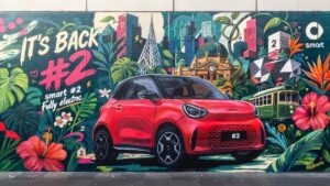 Smart, yeni aracı “#2” için özel bir reklam kampanyasına imza attı