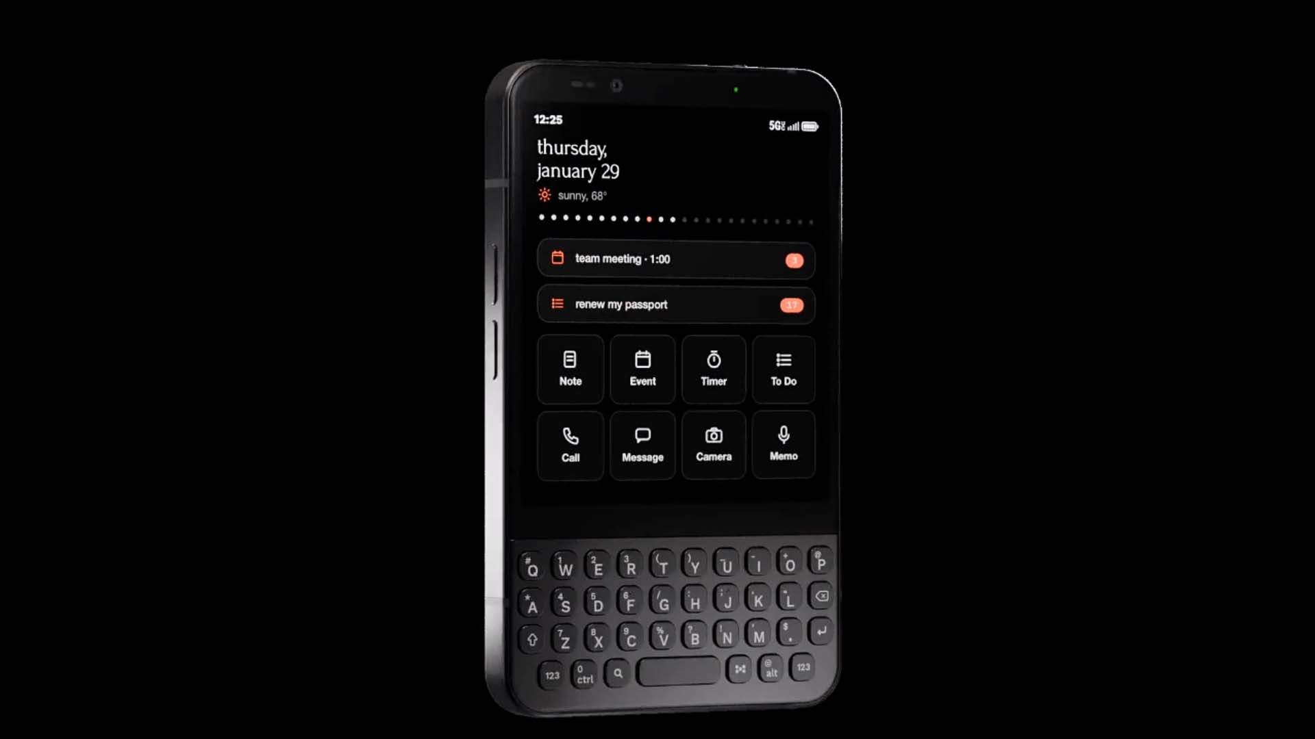 Fiziksel tuş takımına sahip Minimal Phone 2 geliyor