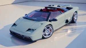 Göz alıcı Diablo restomod'u Eccentrica V12 Roadster tanıtıldı